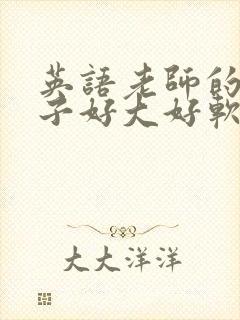 英语老师的小兔子好大好软水