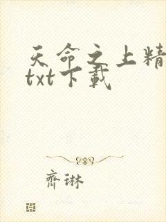 天命之上精校版txt下载