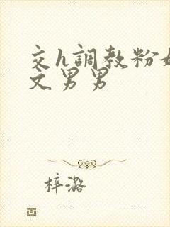 交h调教粉嫩h文男男