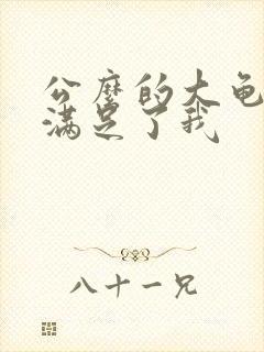 公么的大龟强大满足了我封面