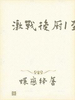 激战后厨1至5封面