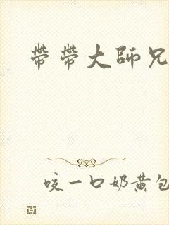 带带大师兄
