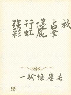 强行侵占放了个彩虹屁笔封面