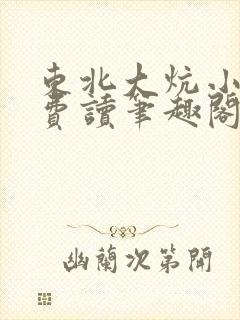 东北大炕小说免费读笔趣阁封面