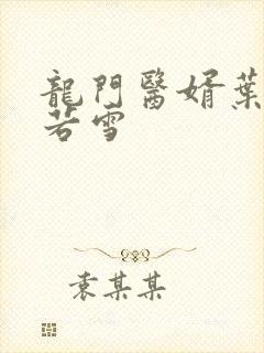 龙门医婿叶凡唐若雪