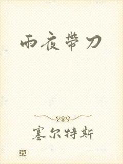 雨夜带刀