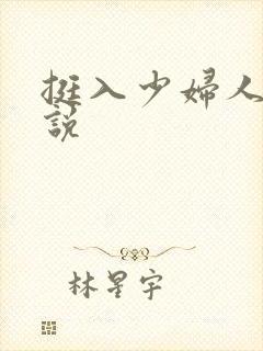 挺入少妇人妻小说