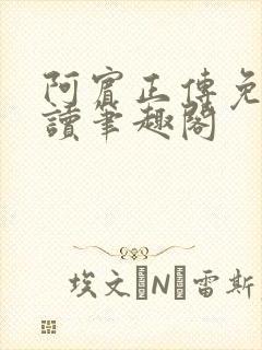 阿宾正传免费阅读笔趣阁