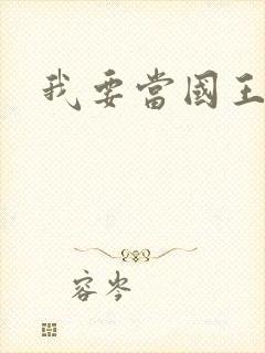 我要当国王封面