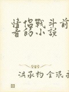 情侣战斗前适合看的小说