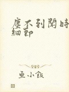 尘不到闻时顶腰细节