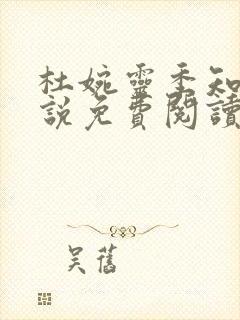 杜婉灵季知景小说免费阅读最新章节封面