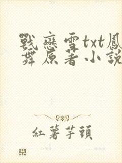 战恋雪txt凤舞原著小说