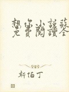 想你小说苏玛丽免费阅读全文无弹窗