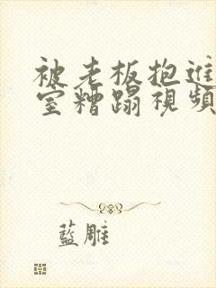 被老板抱进办公室糟蹋视频封面