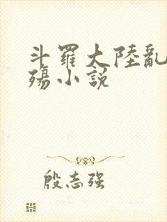 斗罗大陆乱世浮殇小说