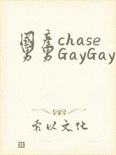 国产chase男男GayGay