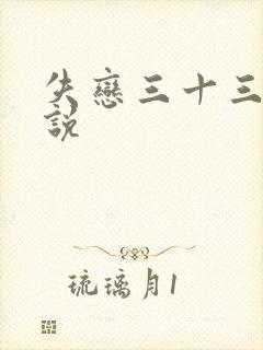 失恋三十三天小说