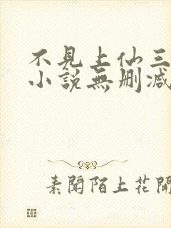 不见上仙三百年小说无删减在线阅读