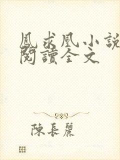 凤求凰小说免费阅读全文