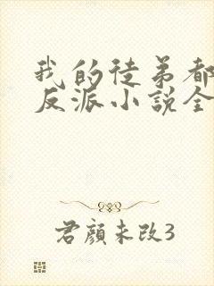 我的徒弟都是大反派小说全集完整版txt封面