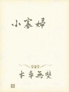 小寡妇