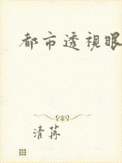 都市透视眼封面