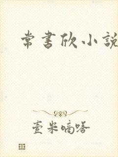 常书欣小说