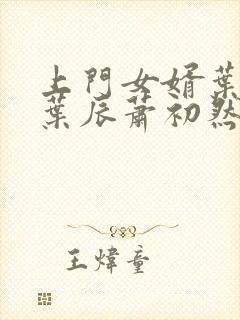 上门女婿叶辰 叶辰萧初然531