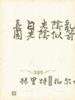 长日光阴乱作一团光阴似箭眇眇翟