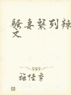 骚妻系列辣文h文