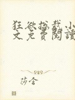 狂欲总裁小说全文免费阅读