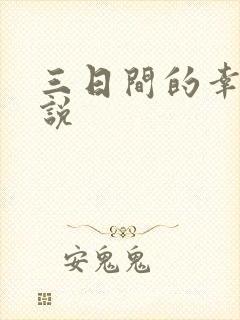 三日间的幸福小说