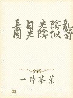 长日光阴乱作一团光阴似箭时渺渺笔