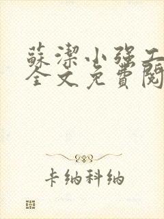 苏洁小强工地情全文免费阅读