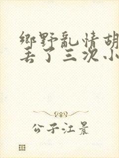 乡野乱情胡秀英丢了三次小说