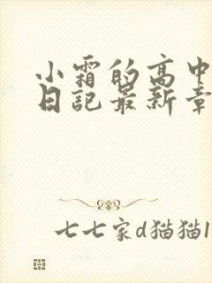 小霜的高中成长日记最新章节