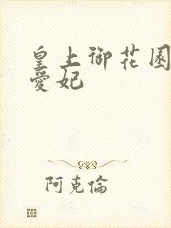 皇上御花园中要爱妃