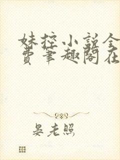 妹控小说全文免费笔趣阁在线阅读