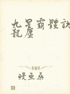 九星霸体诀小说龙尘