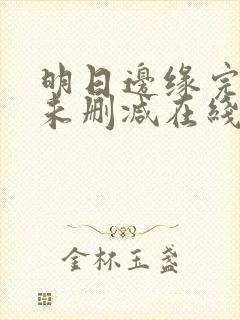 明日边缘完整版未删减在线免费观看封面