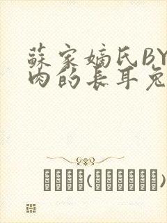 苏家嫡氏BY吃肉的长耳兔