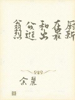 翁公和在厨房猛烈进出最新章节