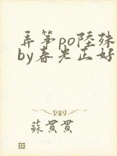 弄筝po陆殊词by春光正好