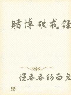 赌博破戒录