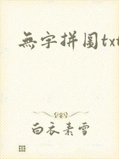 无字拼图txt