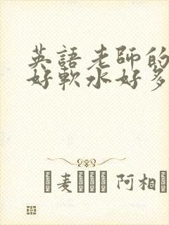 英语老师的兔子好软水好多封面