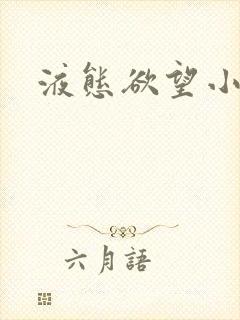 液态欲望小说封面