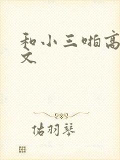 和小三啪高辣h文