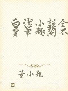 白洁小说全文免费笔趣阁不知所措封面